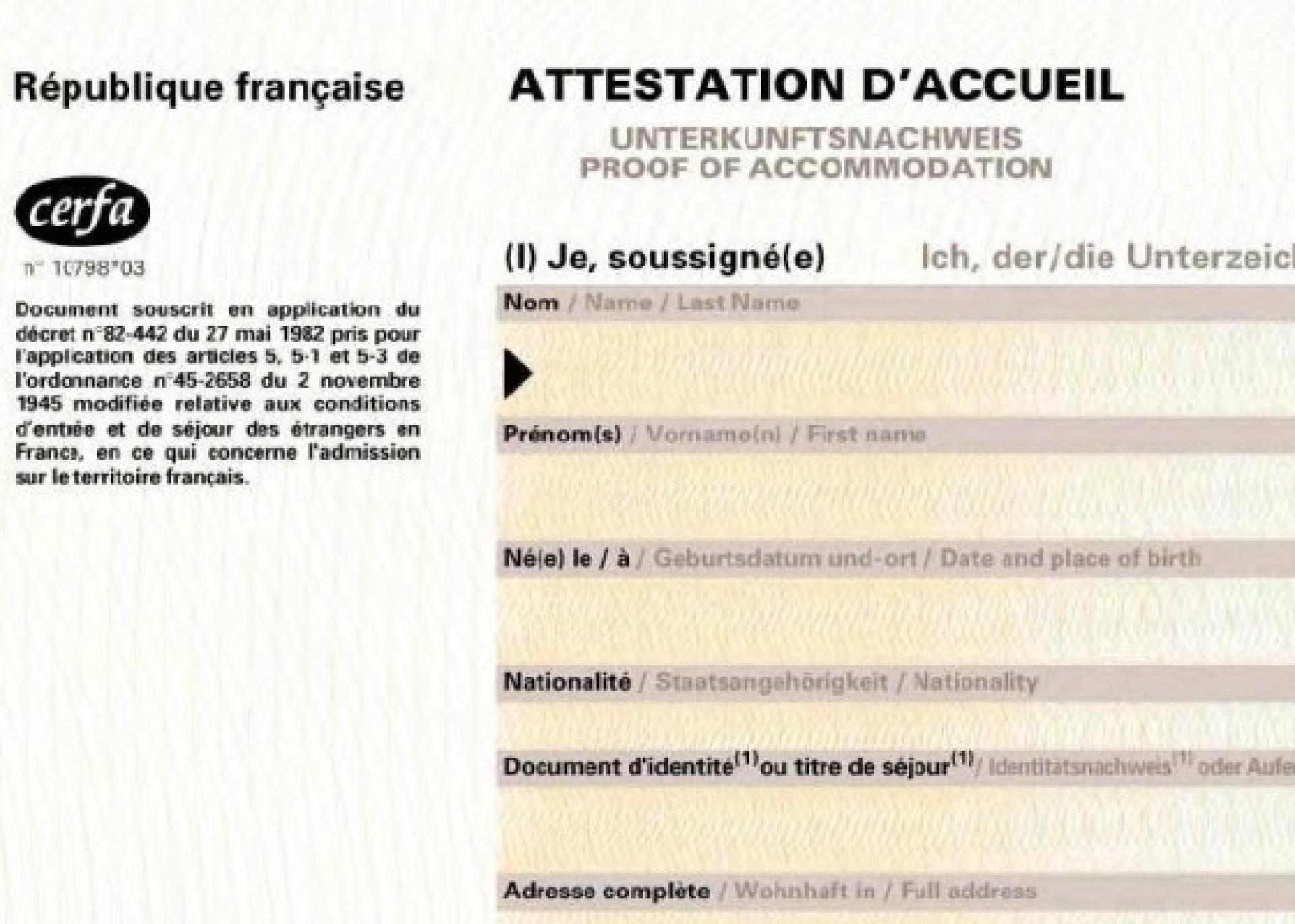 Attestations D Accueil Mairie De Pontault Combault