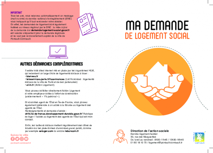 Demander un logement social | Mairie de Pontault-Combault